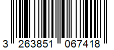 Barcode 3263851067418