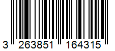 Barcode 3263851164315