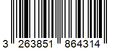 Barcode 3263851864314