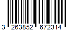 Barcode 3263852672314