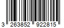 Barcode 3263852922815