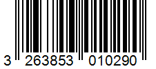 Barcode 3263853010290