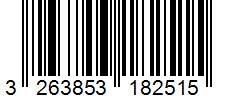 Barcode 3263853182515