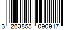 Barcode 3263855090917