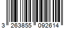 Barcode 3263855092614