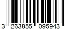 Barcode 3263855095943