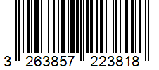 Barcode 3263857223818