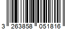 Barcode 3263858051816