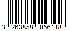 Barcode 3263858056118