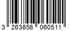 Barcode 3263858060511