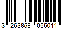 Barcode 3263858065011