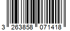 Barcode 3263858071418