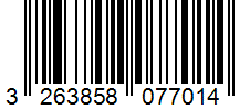 Barcode 3263858077014