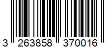 Barcode 3263858370016