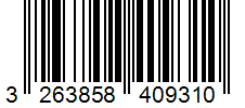 Barcode 3263858409310