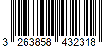 Barcode 3263858432318