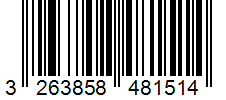 Barcode 3263858481514