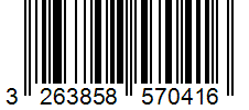 Barcode 3263858570416