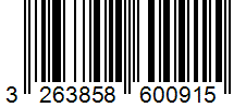 Barcode 3263858600915