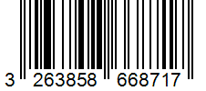 Barcode 3263858668717