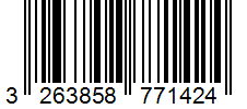 Barcode 3263858771424