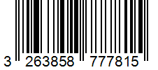 Barcode 3263858777815