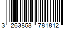 Barcode 3263858781812