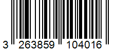 Barcode 3263859104016