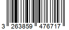 Barcode 3263859476717