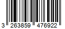 Barcode 3263859476922