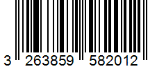 Barcode 3263859582012