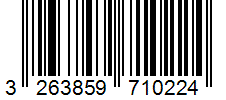 Barcode 3263859710224