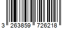 Barcode 3263859726218