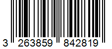 Barcode 3263859842819
