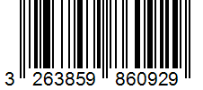 Barcode 3263859860929