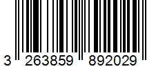 Barcode 3263859892029