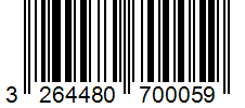 Barcode 3264480700059