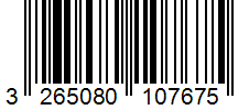 Barcode 3265080107675