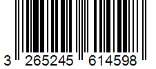 Barcode 3265245614598