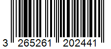 Barcode 3265261202441