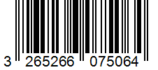 Barcode 3265266075064