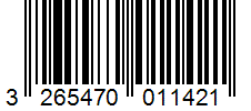 Barcode 3265470011421
