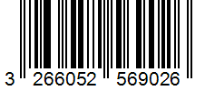 Barcode 3266052569026