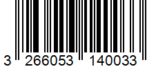 Barcode 3266053140033
