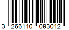 Barcode 3266110093012