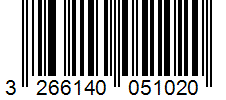 Barcode 3266140051020