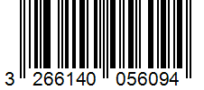 Barcode 3266140056094