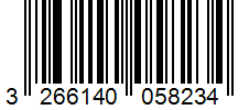 Barcode 3266140058234