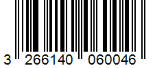 Barcode 3266140060046