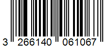 Barcode 3266140061067